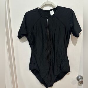 Kona Sol Black Women's Swim One Piece